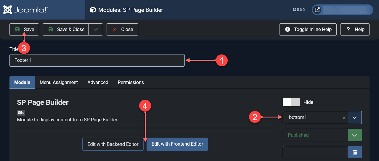 SP Page Builder Module