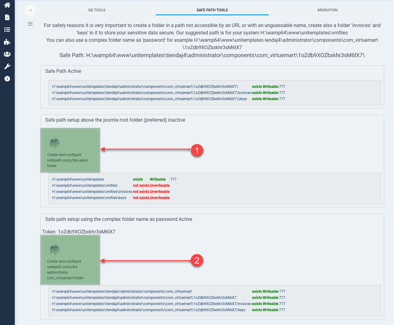 Solve Virtuemart Sfe Path