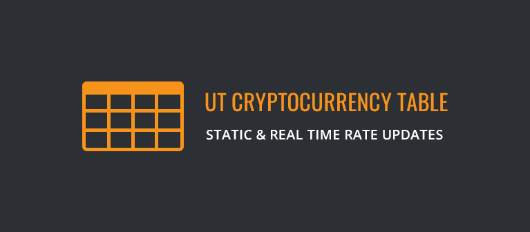 UT Cryptocurrency Table